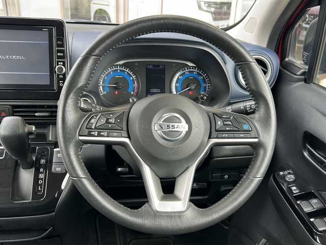 日産 デイズ HWS G ターボ プロパイロットED 静岡県 2020(令2)年 5万km スパークリングレッド/ブラック 純正ナビ/・アラウンドビューモニター/・Bluetooth/・CD/DVD/・フルセグTV/・USB/・SD/主要装備/・プッシュスタート/・ETC車載器/・アイドリングストップ/・純正15インチAW/・純正フロアマット/・LEDヘッドライト/・オートマチックハイビーム/安全装備/・プロパイロット/・レーンキープアシスト/・エマージェンシーブレーキ/・前後ソナー