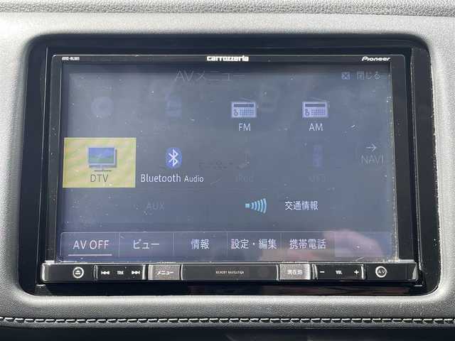 ホンダ ヴェゼル X ホンダセンシング 熊本県 2016(平28)年 4.9万km クリスタルブラックパール ワンオーナー/社外ナビ（AVIC-RL901）/【フルセグTV/Bluetooth再生/CD/DVD】/バックカメラ/クルーズコントロール/革巻きステアリング/ステアリングスイッチ/LEDオートライト/フォグライト/アイドリングストップ/ETC/社外テールランプ/電動格納ミラー/純正フロアマット/ドアバイザー/保証書/取扱説明書