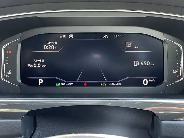 フォルクスワーゲン ティグアン TDI 4モーション Rライン 東京都 2019(平31)年 3.8万km 黒 純正メモリナビ/Bluetooth/USB接続/CD/DVD/SD再生/バックカメラ/サイドカメラ/全方位カメラ/ビルトインETC2.0/パーキングアシスト/レーンキープアシスト/メモリ付パワーシート/シートヒーター/純正フロアマット/純正19インチアルミホイール