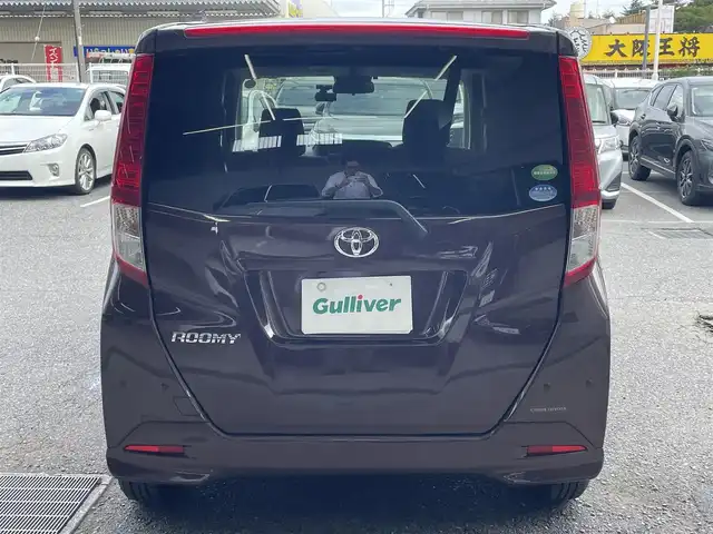 トヨタ ルーミー X S 福岡県 2019(平31)年 3.7万km プラムブラウンパールクリスタルシャイン 社外ナビ(AM/FM/CD/BT/フルセグ)/前方ドライブレコーダー/D/N側シートヒーター/アイドリングストップ/オートハイビーム/助手席側後方パワースライドドア/ステアリングリモコン/横滑り防止機能/オートライト/コーナーセンサー/フォグランプ/純正フロアマット/ドアバイザー
