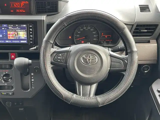 トヨタ ルーミー X S 福岡県 2019(平31)年 3.7万km プラムブラウンパールクリスタルシャイン 社外ナビ(AM/FM/CD/BT/フルセグ)/前方ドライブレコーダー/D/N側シートヒーター/アイドリングストップ/オートハイビーム/助手席側後方パワースライドドア/ステアリングリモコン/横滑り防止機能/オートライト/コーナーセンサー/フォグランプ/純正フロアマット/ドアバイザー