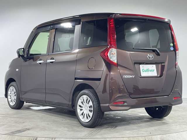 トヨタ ルーミー X S 福岡県 2019(平31)年 3.7万km プラムブラウンパールクリスタルシャイン 社外ナビ(AM/FM/CD/BT/フルセグ)/前方ドライブレコーダー/D/N側シートヒーター/アイドリングストップ/オートハイビーム/助手席側後方パワースライドドア/ステアリングリモコン/横滑り防止機能/オートライト/コーナーセンサー/フォグランプ/純正フロアマット/ドアバイザー