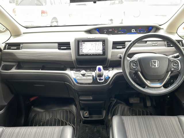 ホンダ フリード ハイブリット G ホンダセンシング 兵庫県 2018(平30)年 11.3万km ホワイトオーキッドパール 社外ナビ（AM/FM/BT/DVD)/・フルセグTV/横滑り防止/衝突軽減システム/レーンアシスト/クルーズコントロール/ステアリングスイッチ/両側パワースライドドア/エコモード/純正マット/ドライブレコーダー/LEDヘッドライト