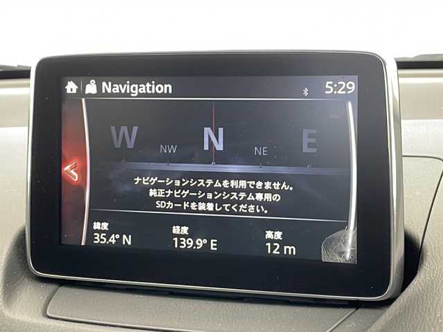 マツダ デミオ 千葉県 2015(平27)年 3.5万km アルミニウムメタリック 衝突軽減ブレーキ/クルーズコントロール/純正メモリナビ/（フルセグ/Bluetooth/DVD/CD/FM/AM）/バックカメラ/ETC/ドライブレコーダー（前のみ）/アイドリングストップ/ヘッドアップディスプレイ/パドルシフト/LEDヘッドライト/フォグライト/電動格納ミラー/純正フロアマット