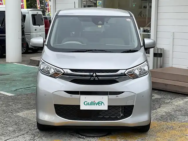 三菱 ｅＫワゴン M 神奈川県 2023(令5)年 0.1万km スターリングシルバーM e-Assist/・衝突被害軽減ブレーキ/・踏み間違い衝突防止アシスト/・車線逸脱警報システム/・オートマチックハイビーム/パーキングセンサー/キーレスエントリー/アイドリングストップ/前席シートヒーター/前方ドライブレコーダー/保証書/取扱説明書