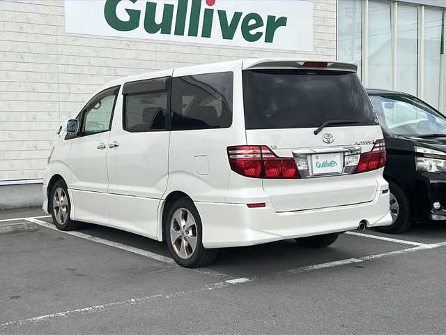トヨタ アルファード Ｖ MS LTD デュアルAVN 静岡県 2005(平17)年 9.7万km パール