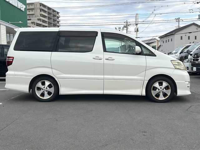 トヨタ アルファード Ｖ MS LTD デュアルAVN 静岡県 2005(平17)年 9.7万km パール