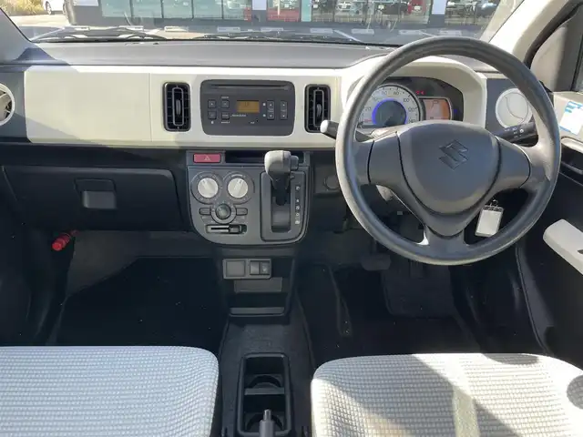 スズキ アルト L 岡山県 2016(平28)年 7.4万km シルキーシルバーメタリック 登録時走行距離:74102km/禁煙車/純正オーディオ/衝突被害軽減システム/ビルトインETC/D席シートヒーター/ヘッドライトレベライザー/リモコンキー/アイドリングストップ/ドアバイザー/純正フロアマット/純正ホイールカバー/横滑防止装置/盗難防止装置