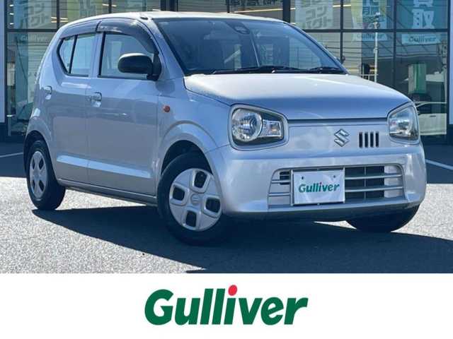 スズキ アルト L 岡山県 2016(平28)年 7.4万km シルキーシルバーメタリック 登録時走行距離:74102km/禁煙車/純正オーディオ/衝突被害軽減システム/ビルトインETC/D席シートヒーター/ヘッドライトレベライザー/リモコンキー/アイドリングストップ/ドアバイザー/純正フロアマット/純正ホイールカバー/横滑防止装置/盗難防止装置