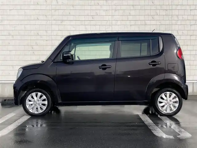 日産 モコ X 静岡県 2014(平26)年 6.3万km アーバンブラウン 純正SDナビ(MM114D-A)/　AM FM CD USB/ETC/スマートキー2本/プッシュスタート/アイドリングストップ/純正フロアマット/ハロゲンヘッドライト/オートエアコン/ドアバイザー/電動格納ウインカーミラー/フルセグTV/バックモニター/純正14インチアルミホイール