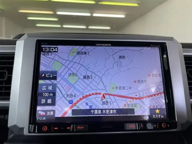 トヨタ ピクシスメガ G SA 千葉県 2015(平27)年 12.7万km ブルーマイカM ワンオーナー/スマートアシスト/〇衝突被害軽減ブレーキ/〇誤発進抑制機能(前方)/〇衝突警報機能/ローダウン（純正スプリング有）/社外スピーカー（carrozzeria）/レーダー探知機（ZERO 600V）/社外マフラー（純正有）/社外エアクリーナー/ブースト計/carrozzeria8インチナビ/〇フルセグTV/BTオーディオ/CD/DVD/ラジオ/バックカメラ/両側パワースライドドア/アイドリングストップ/ドライブレコーダー/スマートキー/プッシュスタート/純正15インチAW/LEDヘッドランプ/フォグ/ETC/保証書/取説/スペアキー