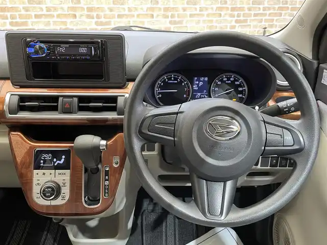 ダイハツ キャスト スタイル X 岩手県 2016(平28)年 2.3万km パールホワイトⅢ ４WD/アイドリングストップ/横滑り防止装置/KENWOODオーディオ/木目調パネル/ヘッドライトレベライザー/オートエアコン/オートライト/フロントベンチシート/純正アルミホイール/純正フロアマット/ドアバイザー/プッシュスタート/スマートキー　スペアキーあり/パワーステアリング/パワーウインドウ