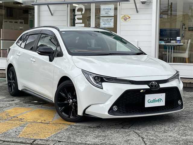 トヨタ カローラツーリング アクティブライド 神奈川県 2021(令3)年 5.1万km ホワイトパールクリスタルシャイン ワンオーナー/純正ディスプレイオーディオ/　（CD・DVD・Bluetooth・USB）/T-Connectナビ/フルセグTV/バックカメラ/トヨタセーフティセンス/レーダークルーズコントロール/ステアリングヒーター/ビルトインETC2.0/前席シートヒーター/LEDヘッドライト/LEDフォグライト/クリアランスソナー/パドルシフト/ブラインドスポットモニター/スマートキー×2/保証書