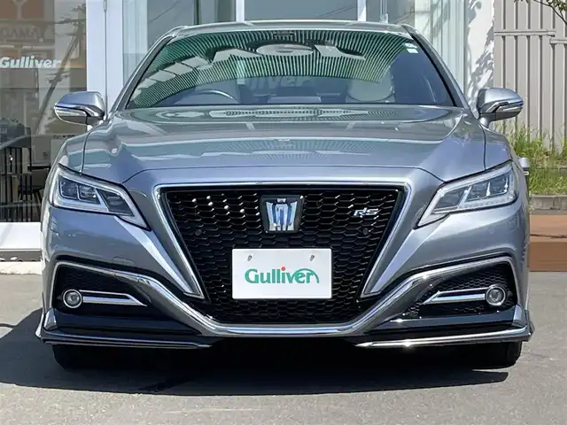 トヨタ クラウン ハイブリッド RS Four 道央・札幌 2020(令2)年 5.3万km プレシャスガレナ ・４WD/・衝突軽減ブレーキ/・寒冷地仕様/・純正ナビ/　CD＆DVD＆BT＆TV/・モデリスタエアロ/・レザーシート/・パワーシート/・バックカメラ/・コーナーセンサー/・レーンキープアシスト/・レーダークルーズコントロール/・シートヒーター/・オートエアコン/・オートライト/・オートリトラミラー/・レインセンサーワイパー/・オートハイビーム/・パドルシフト/・MT付きAT/・ビルトインETC/・プッシュスタート/・スマートキー/・純正ドライブレコーダー/・LEDヘッドライト/・純正フロアマット/・ドアバイザー/・ウィンカーミラー/・フォグライト/・