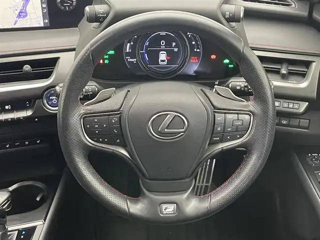 レクサス ＵＸ 250h Fスポーツ 愛知県 2019(令1)年 6万km グラファイトブラックガラスフレーク 純正ナビ　ムーンルーフ　黒革　シートヒーター　エアシート　三眼ＬＥＤライト　バックカメラ　ＢＳＭ　ＨＵＤ　衝突軽減　追従クルコン　パドルシフト　電動リアゲート　コーナーセンサー　ハンドルヒーター　前後ドライブレコーダー　ASC　パワーシート　メモリシート　ETC2.0　禁煙