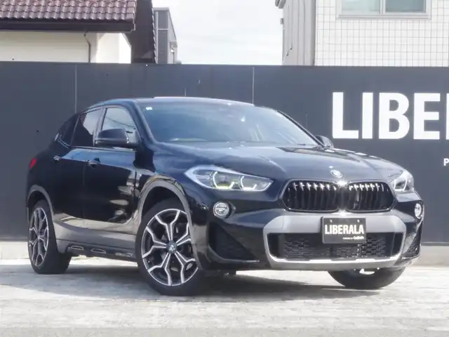 ＢＭＷ Ｘ２ xDrive20i MスポーツX 岩手県 2018(平30)年 3.1万km サファイアブラックP インテリセーフ /LDW/ACC/ヘッドアップD/純正HDDナビ/バックカメラ/PDC/コンフォートA/ミラーETC/前後ドラレコ/シートヒーター /Pバックドア/LEDライト/社外グリル（純正あり）