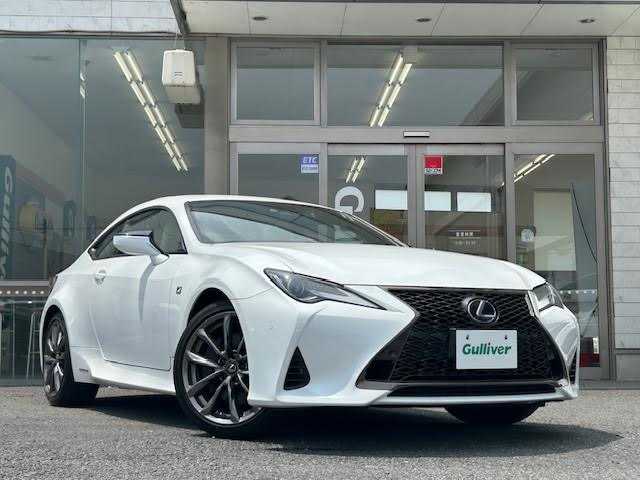 レクサス ＲＣ 300h Fスポーツ 埼玉県 2022(令4)年 1.9万km ホワイトノーヴァガラスフレーク サンルーフ/メーカーナビ/【CD/DVD/フルセグ/Bluetooth】/バックカメラ/レザーシート/運転席メモリ付き/助手席パワーシート/シートヒーター/エアーシート/ベンチレーション/レクサスセーフティシステム/ブラインドスポットモニター/レーダークルーズコントロール/ETC/衝突軽減ブレーキ/取扱説明書/保証書/スペアキー