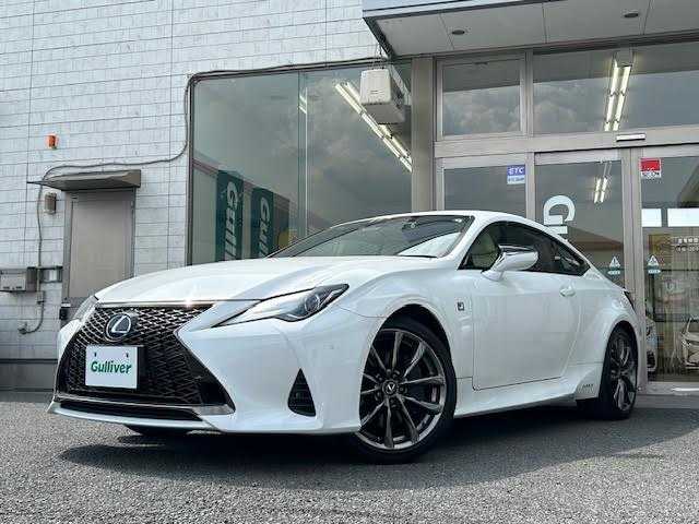 レクサス ＲＣ 300h Fスポーツ 埼玉県 2022(令4)年 1.9万km ホワイトノーヴァガラスフレーク サンルーフ/メーカーナビ/【CD/DVD/フルセグ/Bluetooth】/バックカメラ/レザーシート/運転席メモリ付き/助手席パワーシート/シートヒーター/エアーシート/ベンチレーション/レクサスセーフティシステム/ブラインドスポットモニター/レーダークルーズコントロール/ETC/衝突軽減ブレーキ/取扱説明書/保証書/スペアキー