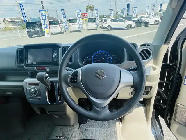 スズキ エブリィ ワゴン PZターボ スペシャル 岡山県 2016(平28)年 10.7万km ブルーイッシュブラックパール3 (株)IDOMが運営する【じしゃロン岡山店】の自社ローン専用車両になります。こちらは現金またはオートローンご利用時の価格です。自社ローンご希望の方は別途その旨お申付け下さい/社外７インチナビ/ハイルーフ/両側パワスラ/オートステップ/ステアリングスイッチ/プッシュスタート/Bluetooth/純正ドラレコ/レザー調シートカバー