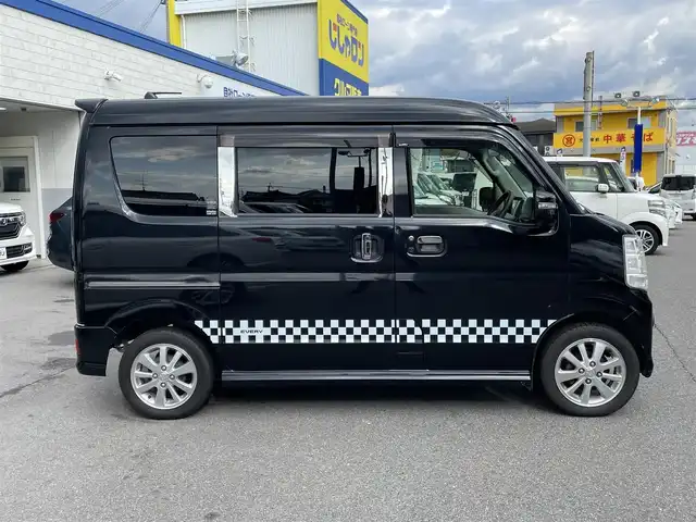 スズキ エブリィ ワゴン PZターボ スペシャル 和歌山県 2016(平28)年 10.7万km ブルーイッシュブラックパール3 (株)IDOMが運営する【じしゃロン和歌山店】の自社ローン専用車両になります。こちらは現金またはオートローンご利用時の価格です。自社ローンご希望の方は別途その旨お申付け下さい/【じしゃロン個店占有の為　落札禁止】/社外７インチナビ/ハイルーフ/両側パワスラ/オートステップ/ステアリングスイッチ/プッシュスタート/Bluetooth/純正ドラレコ/レザー調シートカバー