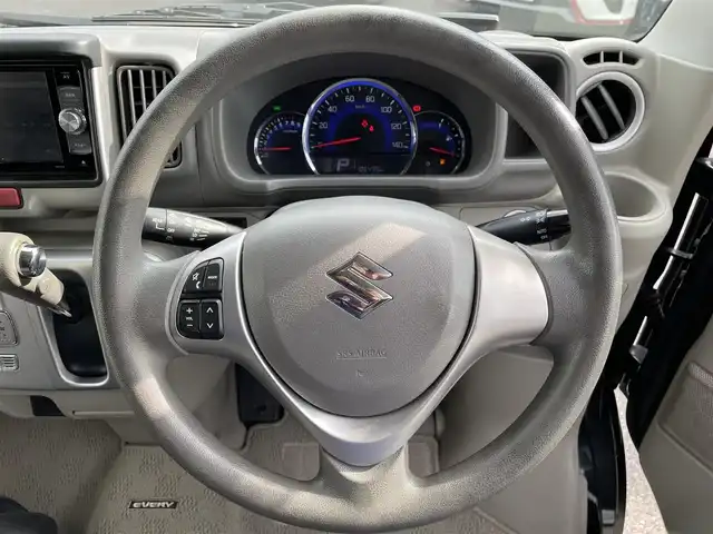 スズキ エブリィ ワゴン PZターボ スペシャル 和歌山県 2016(平28)年 10.7万km ブルーイッシュブラックパール3 (株)IDOMが運営する【じしゃロン和歌山店】の自社ローン専用車両になります。こちらは現金またはオートローンご利用時の価格です。自社ローンご希望の方は別途その旨お申付け下さい/【じしゃロン個店占有の為　落札禁止】/社外７インチナビ/ハイルーフ/両側パワスラ/オートステップ/ステアリングスイッチ/プッシュスタート/Bluetooth/純正ドラレコ/レザー調シートカバー