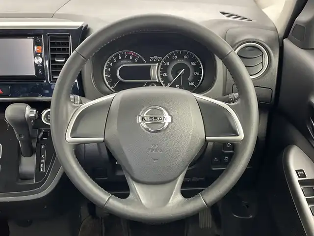 日産 デイズ ルークス HWS X Vセレ +SeftyⅡ 新潟県 2015(平27)年 5.5万km プレミアムパープルP 純正ナビ　CD・DVD・Bluetooth/全方位カメラ/片側パワースライドドア/純正フロアマット/純正アルミ/ハンドルカバー/衝突軽減ブレーキ