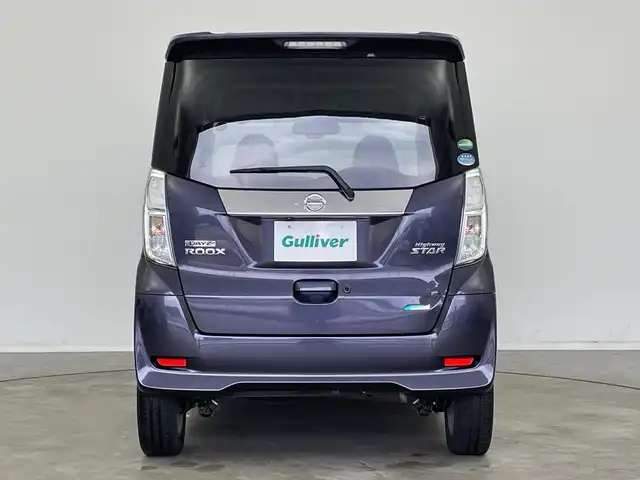 日産 デイズ ルークス HWS X Vセレ +SeftyⅡ 新潟県 2015(平27)年 5.5万km プレミアムパープルP 純正ナビ　CD・DVD・Bluetooth/全方位カメラ/片側パワースライドドア/純正フロアマット/純正アルミ/ハンドルカバー/衝突軽減ブレーキ