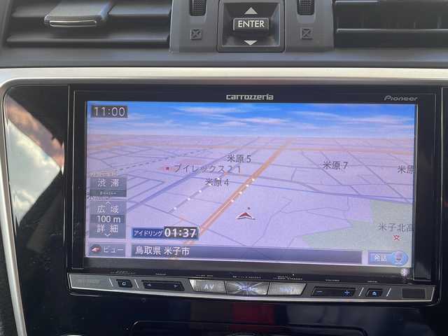 スバル レヴォーグ 2．0GT－S アイサイト 鳥取県 2014(平26)年 13.1万km クリスタルブラックシリカ ワンオーナー/アイサイト（Ver3)/スマートキー/ハーフレザーシート/S/Iドライブモード/社外メモリーナビ/フルセグ・Bluetooth/バックカメラ/プリクラッシュ/レーンデパーチャー/アダクティブクルーズ/ヒルアシスト/オートワイパー/オートライト/パドルシフト/前席パワーシート/保証書・取説