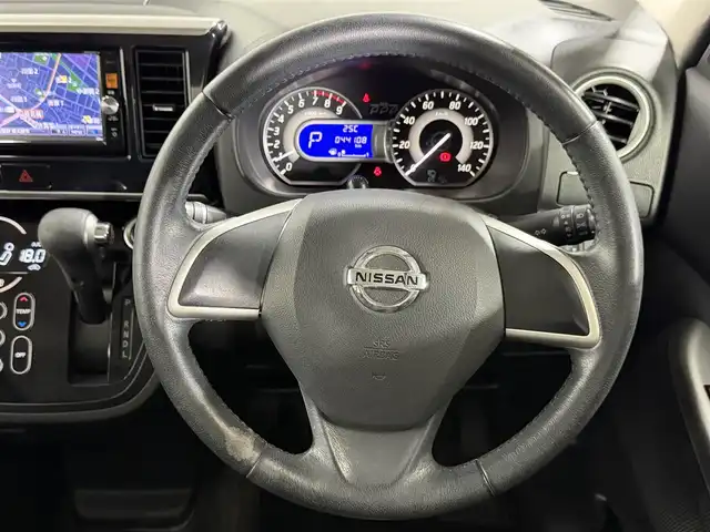 日産 デイズ ルークス HWS X Vセレ +SeftyⅡ 大阪府 2015(平27)年 4.5万km ホワイトパール 純正ナビTV 360カメラ 両側パワースライドドア 衝突軽減ブレーキ スマートキー プッシュスタート オートライト オートエアコン LEDヘッドライト