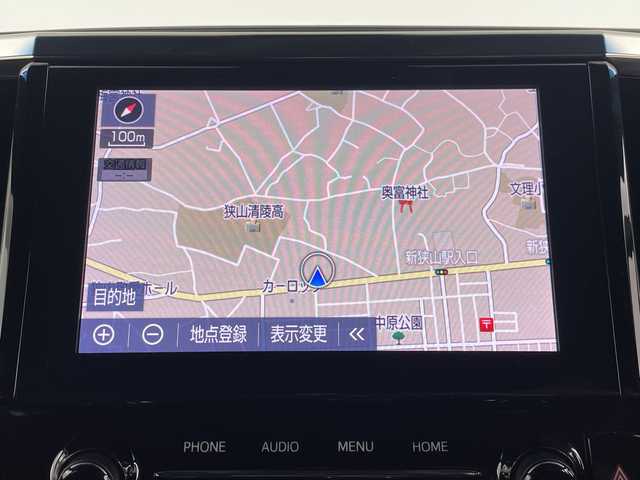 トヨタ アルファード S タイプゴールド 埼玉県 2020(令2)年 4.3万km ホワイトパールクリスタルシャイン 純正フリップダウンモニター/純正ナビ/　(Bluetooth/Miracast/USB/FM/AM)/フルセグテレビ/バックカメラ/ビルトインETC2.0/前後ドライブレコーダー/両側パワースライドドア/パワーバックドア/ハーフレザーシート/クルーズコントロール/衝突被害軽減ブレーキ/車線逸脱警報/クリアランスソナー/電子パーキングシステム/ブレーキホールド/オートLEDライト/オートハイビーム/プッシュスタート/純正18インチアルミホイール