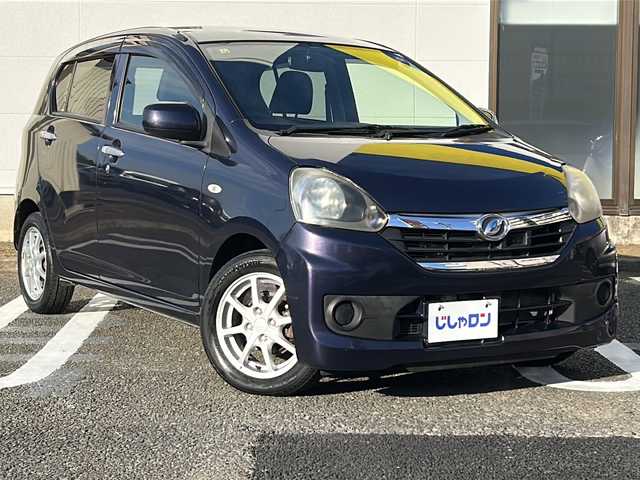 ダイハツ ミラ イース X SA 東京都 2014(平26)年 5.3万km アーバンナイトブルークリスタルメタリック (株)IDOMが運営する【じしゃロン国分寺店】の自社ローン対象車両になります。こちらは現金ご利用時の価格です。自社ローンご希望の方は別途その旨お申付け下さい。/スマートアシスト/キーレスキー/電動格納ミラー/アイドリングストップ/純正14インチアルミ/純正CD