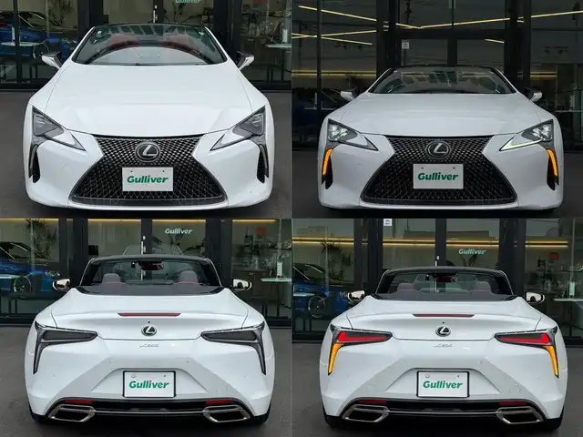 レクサス ＬＣ 500 コンバーチブル 栃木県 2023(令5)年 1万km ホワイトノーヴァガラスフレーク ワンオーナー/12.3インチナビ/AppleCarPlay・AndroidAuto/フルセグTV（走行中視聴可）/Bluetoothオーディオ/パノラミックビューモニター/カラーヘッドアップディスプレイ/レクサスセーフティシステムプラス/MOP鍛造アルミホイール/（切削光輝＋スーパーグロスブラックメタリック塗装）/ダークローズセミアニリン本革シート/ベンチレーション/ステア・シートヒーター/純正ドライブレコーダー/3眼フルLEDヘッドライト/ビルトインETC2.0/スマートキー×1/カードキー×1