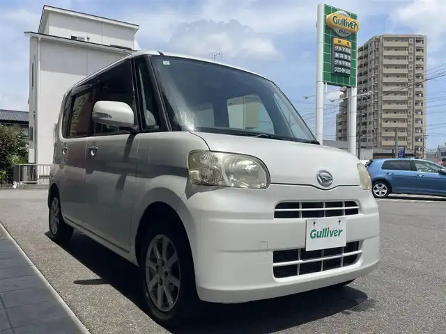 ダイハツ タント G 愛知県 2011(平23)年 10万km パールホワイトⅢ ワンオーナー　/キーフリー　/シートリフター　/純正アルミ　/オートエアコン　/メカニカルキー　/電動格納ミラー　/説明書　/保証書