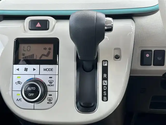ダイハツ ムーヴ キャンバス G メイクアップ リミテッド　SAⅢ 奈良県 2019(平31)年 5.2万km パールホワイトⅢ/ファインミントメタリック 2トーン フルセグナビ（ＮＳＺＷ－Ｗ６９Ｄ）　/Ｂｌｕｅｔｏｏｔｈ　/ＣＤ／ＤＶＤ　/ドライブレコーダー　/両側パワースライドドア　/運転席シートヒーター　/ＬＥＤヘッドライト　/純正フロアマット　/アイドリングストップ