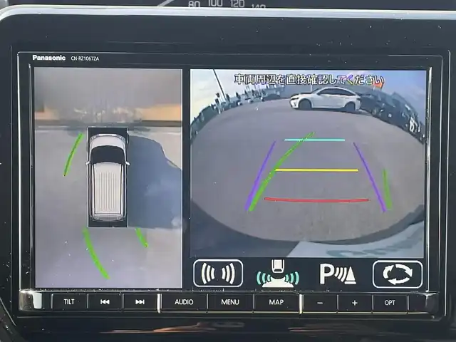 スズキ ソリオ HV MZ 滋賀県 2021(令3)年 2.5万km メロウディープレッドパール ガソリン/2WD/CVT/両側パワースライドドア/純正10インチナビ（CN-RZ10672A）/（FM/AM/CD/DVD/フルセグ/SD/Bluetooth）/バックカメラ・全周囲カメラ/運転席・助手席シートヒーター/ドライブレコーダー/クルーズコントロール/レーンキープアシスト/プリクラッシュブレーキアシスト/横滑り防止装置/コーナーセンサー/革巻きステアリング/ステアリングスイッチ/ヘッドアップディスプレイ/アイドリングストップ/電動格納ミラー/オートライト/オートエアコン/純正フロアマット/純正ドアバイザー/プッシュスタート/スマートキー/スペアキー
