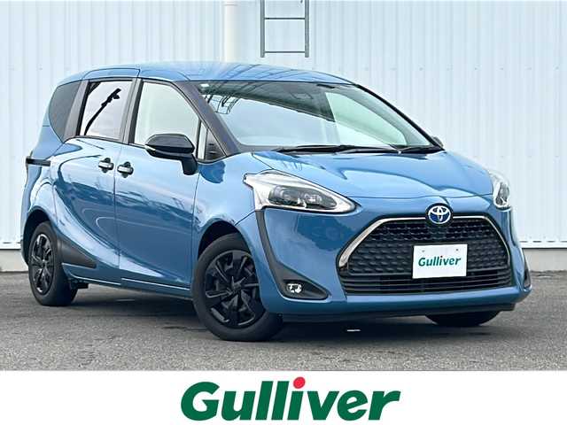 トヨタ シエンタ ファンベースG 愛媛県 2020(令2)年 7.4万km グレイッシュブルー 純正SDナビ/ETC/バックカメラ/Bluetooth/両側パワースライドドア/スマートキー/アイドリングストップ/純正フロアマット/トヨタセーフティセンス/レーンキープアシスト/オートLEDヘッドライト/横滑り防止装置/衝突被害軽減システム/保証書/取扱説明書/スペアキー