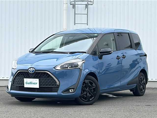 トヨタ シエンタ ファンベースG 愛媛県 2020(令2)年 7.4万km グレイッシュブルー 純正SDナビ/ETC/バックカメラ/Bluetooth/両側パワースライドドア/スマートキー/アイドリングストップ/純正フロアマット/トヨタセーフティセンス/レーンキープアシスト/オートLEDヘッドライト/横滑り防止装置/衝突被害軽減システム/保証書/取扱説明書/スペアキー
