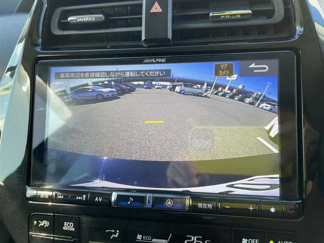 トヨタ プリウス Sツーリングセレクション 石川県 2021(令3)年 5.9万km 黒 アルパイン9型ナビ/フルセグTV/バックカメラ/LEDヘッドライト/ETC/ドライブレコーダー/革シート/シートヒーター/スマートキー/トヨタセーフティセンス/レーダークルーズ/モデリスタエアロ/AC100V/社外アルミホイール/電動ミラー