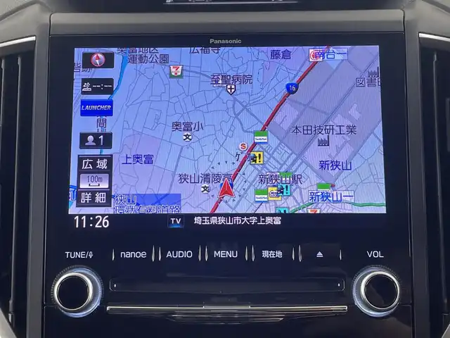 スバル フォレスター プレミアム 埼玉県 2018(平30)年 4.8万km クリスタルホワイトP アイサイト/クルーズコントロール/純正メモリナビ/　(CD/DVD/Bluetooth/フルセグ)/全周囲カメラ/デジタルインナーミラー/パドルシフト/ドライブレコーダー/ETC/ハーフレザーシート/シートヒーター/純正18インチAW/純正フロアマット/プッシュスタート/スペアキー