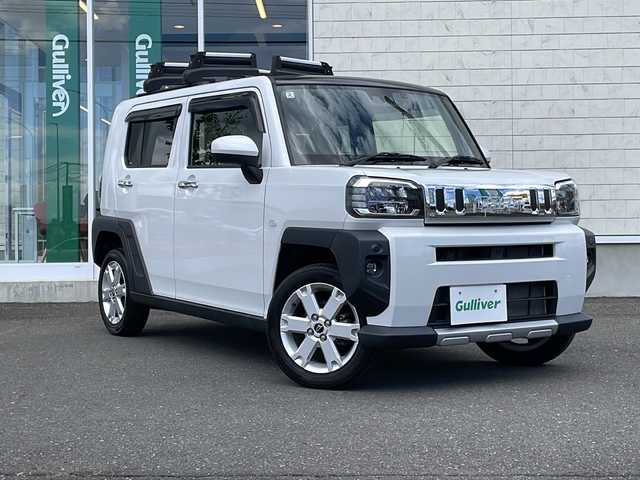 ダイハツ タフト G クロムベンチャー 岩手県 2022(令4)年 1.6万km シャイニングホワイトパール ガラスルーフ/ルーフレール(TERZO製)/SDナビ/フルセグTV/バックカメラ/ETC/前後ドライブレコーダー/衝突被害軽減ブレーキ/横滑り防止装置/アイドリングストップ/シートヒーター/オートライト/LEDヘッドライト/フォグランプ/スマートキー/プッシュスタート/電動格納ミラー/純正15インチAW/純正ドアバイザー