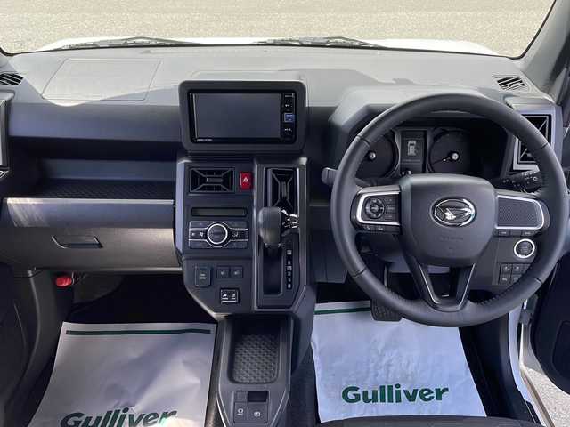 ダイハツ タフト G クロムベンチャー 岐阜県 2022(令4)年 1.6万km シャイニングホワイトパール ガラスルーフ/ルーフレール(TERZO製)/SDナビ/フルセグTV/バックカメラ/ETC/前後ドライブレコーダー/衝突被害軽減ブレーキ/横滑り防止装置/アイドリングストップ/シートヒーター/オートライト/LEDヘッドライト/フォグランプ/スマートキー/プッシュスタート/電動格納ミラー/純正15インチAW/純正ドアバイザー