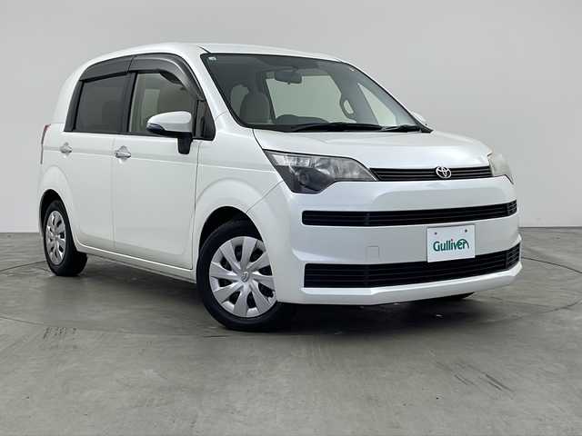 トヨタ スペイド F 兵庫県 2012(平24)年 3.3万km ホワイトパールクリスタルシャイン ・純正ナビ/CD/TV/Bluetooth/・横滑り防止装置/・盗難防止装置/・パワースライドドア/・純正フロアマット/・HIDヘッドライト/・ウインカー付ドアミラー/・スマートキー/・プッシュスタート/・スペアキー/・ABS/・ETC