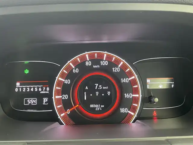 ホンダ オデッセイ アブソルート EX 群馬県 2014(平26)年 8.4万km ホワイトオーキッドパール 社外９型ナビ　後席１０．１型モニター　Ｂカメラ　衝突軽減　クルーズコントロール　ＢＳＭ　パドルシフト　両側パワスラ　ビルトインＥＴＣ　ＨＩＤ　Ｐスタート　スマートキー　スペアキー　純正アルミ　禁煙車