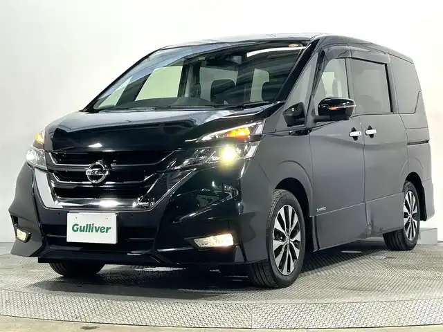 日産 セレナ ハイウェイスターVセレクションⅡ 大阪府 2019(平31)年 5.8万km ダイヤモンドブラック ProPILOT 純正9incナビTV 360カメラ フリップダウンモニター デジタルインナーミラー レーダークルコン 衝突軽減B レーンアシスト 両側パワースライドドア パークアシスト クリアランスソナー ドライブレコーダー