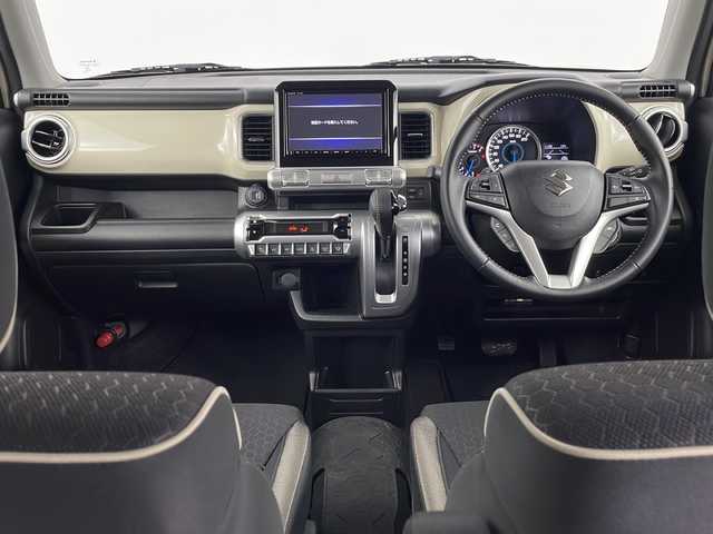 スズキ クロスビー HYBRID MZ 埼玉県 2021(令3)年 3.8万km キャラバンアイボリーパールメタリック/ホワイト 2トーンルーフ 純正8型ナビ/（BT/フルTV/AM/FM/CD/DVD）/全方位カメラ/スズキセーフティサポート/・アダクティブクルーズコントロール/・衝突軽減システム/・誤発進抑制機能/・車線逸脱警報/4WD/シートヒーターDN席/純正ドラレコ/純正アルミホイール/純正フロアマット/ビルトインETC