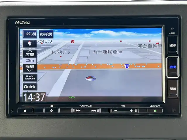 ホンダ Ｎ ＢＯＸ カスタム L 岡山県 2023(令5)年 0.6万km メテオロイドグレーメタリック 登録時走行距離5654km/純正ナビ/フルセグTV(AM.FM.CD.DVD.TV.BT)/シートヒーター/両側パワースライドドア/バックカメラ/前後ドライブレコーダー/クリアランスソナー/衝突軽減ブレーキ/横滑り防止装置/クルーズコントロール(追従走行あり)/車線逸脱警報（レーンキープアシスト）/オートライト/アイドリングストップ/14インチ純正AW/純正フロアマット/スマートキー/プッシュスタート/ドアバイザー