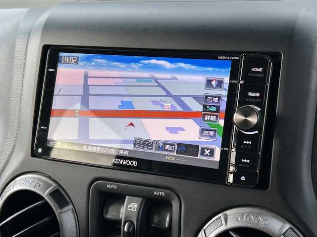 クライスラー・ジープ ジープ ラングラー アンリミテッド スポーツ 道東・釧路十勝 2014(平26)年 7.2万km 黒 4WD/社外SDナビ/　CD/DVD/SD/BT/フルセグ/サイドカメラ/ETC/クルーズコントロール/ダウンヒルアシストコントロール/ハロゲンヘッドライト/純正フロアマット/純正17インチAW/リモコンキー