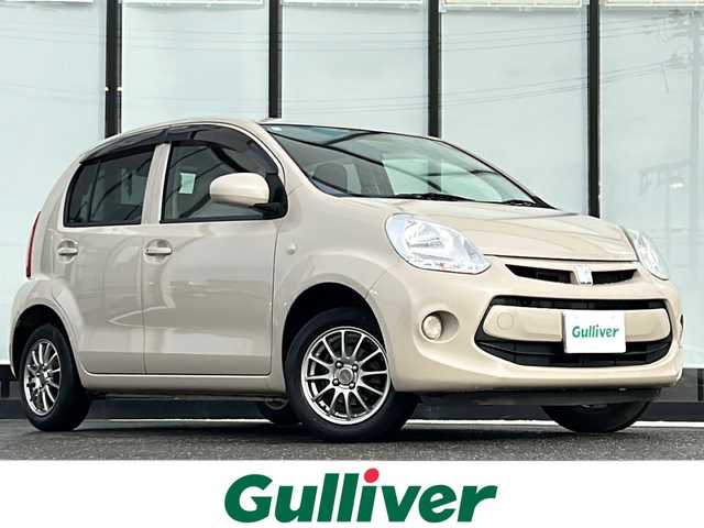 トヨタ パッソ X 山形県 2015(平27)年 4.1万km キナコメタリック 社外メモリナビ/（TV/AM/FM/CD/SD）/バックカメラ/社外AW/純正フロアマット/電動格納ミラー/リモコンキー/ドアバイザー/光軸調整/保証書