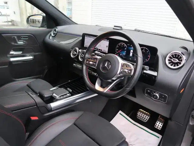 メルセデス・ベンツ ＧＬＡ２００ｄ 4マチック AMGライン 石川県 2021(令3)年 2.1万km ガンＭ ワンオーナー　/スマートキー&スペアキー/4WD/オートライト/LEDライト/Rフォグライト/純正ナビゲーション/フルセグテレビ/全方位カメラ/パドルシフト/ACC/Fメモリー電動シート/シートヒーター/ビルトインETC/置くだけ充電/パワーバックドア/ブラインドスポットモニター/パークアシスト/ヒルアシスト/ルーフレール