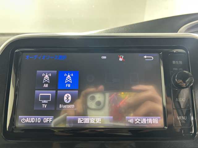 トヨタ シエンタ ハイブリッド G 佐賀県 2016(平28)年 5.4万km ブラックマイカ 純正7インチナビ/フルセグTV/CD/DVD/Bluetooth/バックカメラ/アルパイン製10.2インチフリップダウンモニター/衝突被害軽減システム/車線逸脱警報/先行車発進告知機能/横滑り防止装置/オートライト/オートマチックハイビーム/LEDヘッドライト/フォグライト/ビルトインETC/前方ドライブレコーダー/両側パワースライドドア/ISOFIX対応シート/運転席・助手席シートヒーター/純正フロアマット/純正ドアバイザー/社外15インチアルミホイール/ステアリングスイッチ/電動格納ミラー/スマートキー×２